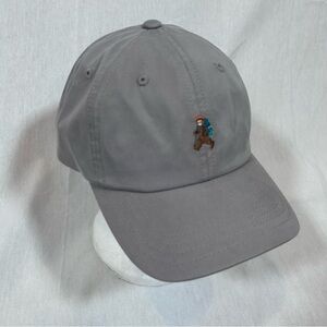 Tentree Sasquatch Peak Hat Adjustable Graphic Baseball Cap Granite Grey Hiking